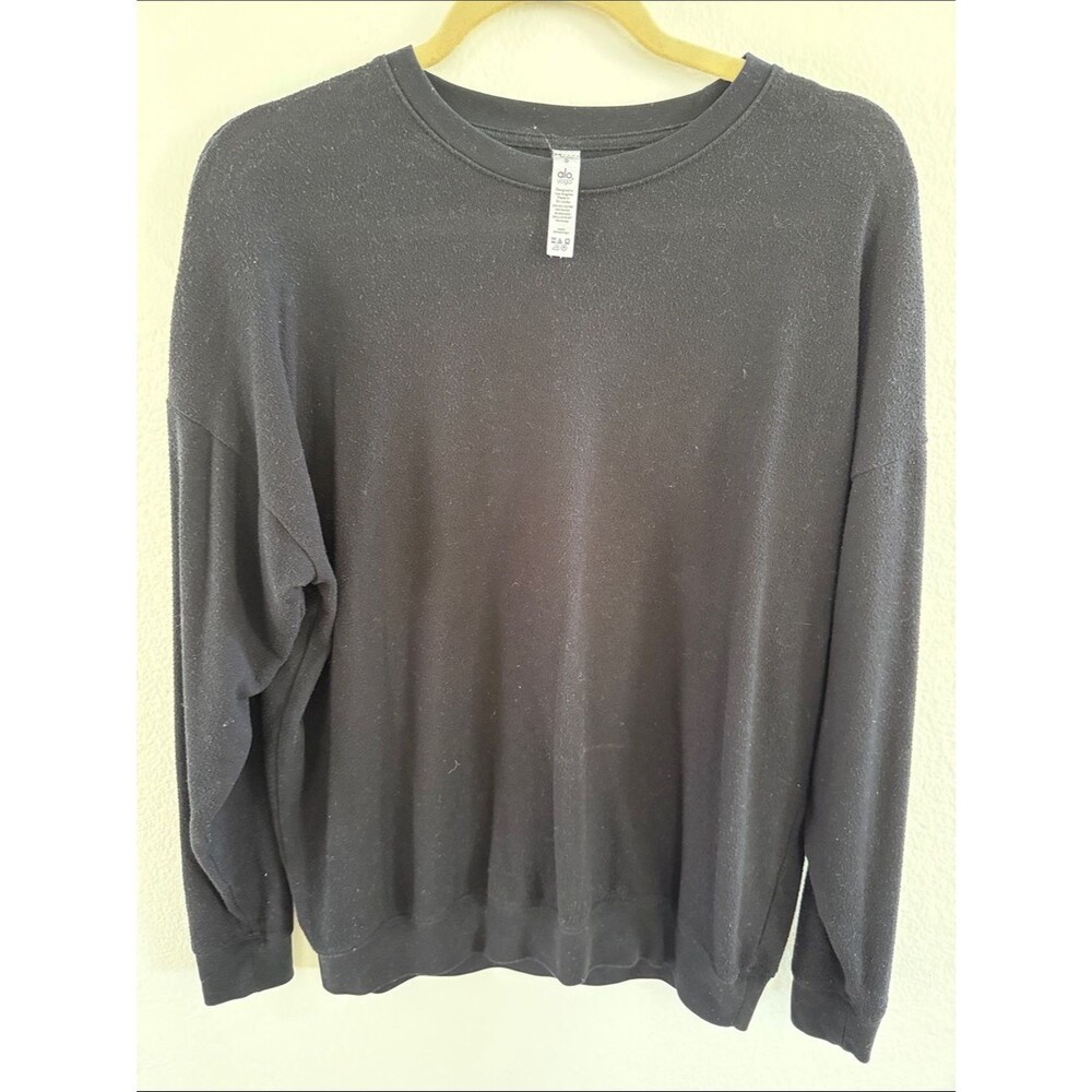 ALO Yoga Crewneck in Black